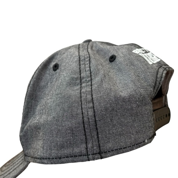 Brett Eldredge Gray Trucker Hat Mesh Adjustable White logo BE Embroidery - Picture 6 of 6